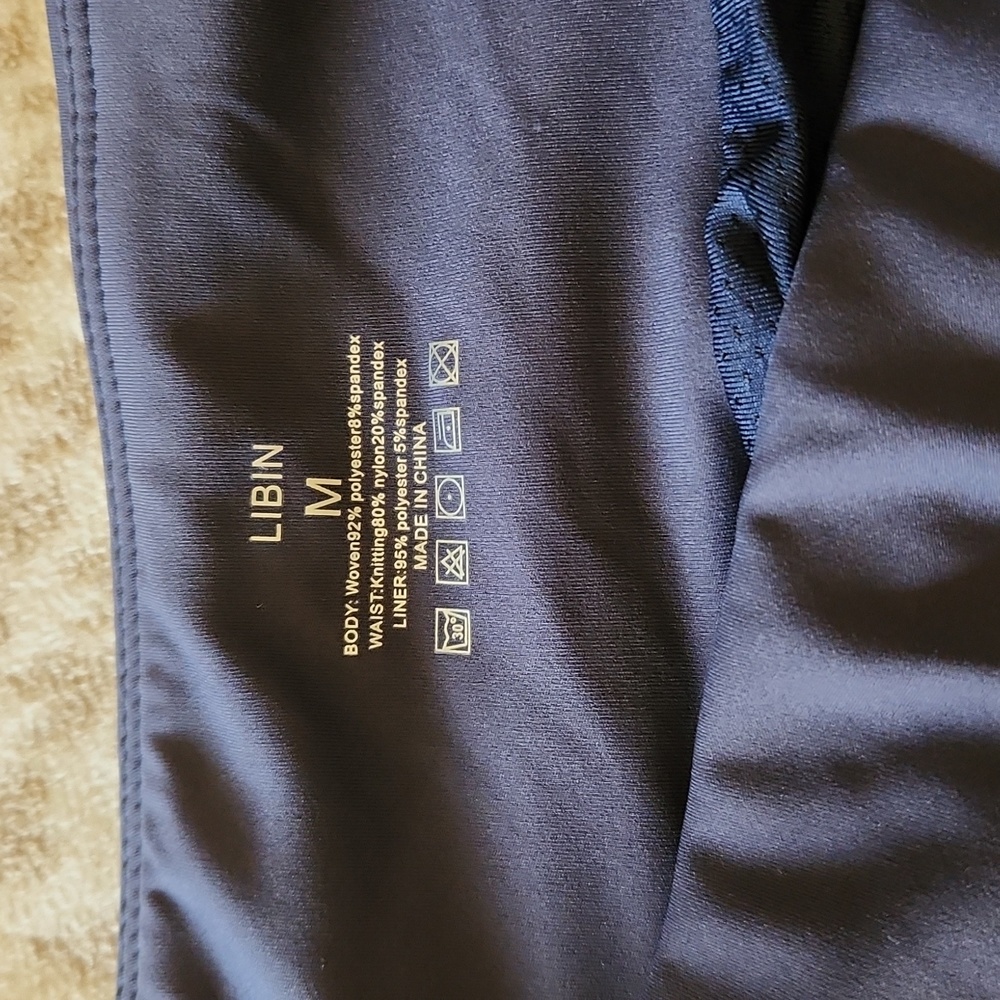 LIBIN (AMAZON) Activewear Shorts M Navy - Picture 5 of 11